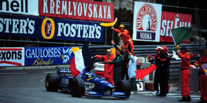 Fotostrecke: Der verrückte Monaco-Grand-Prix 1996