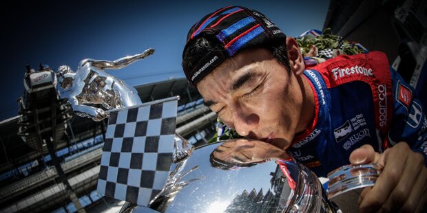 Indy 500: So schön jubelt Takuma Sato