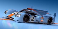 Porsche 919 Hybrid in Klassiker-Lackierung