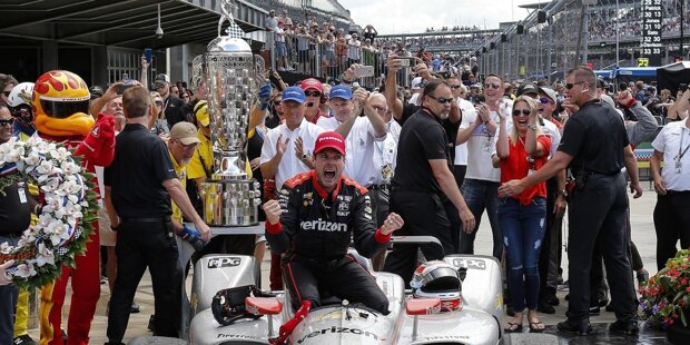 So feiert Indy-500-Sieger Will Power