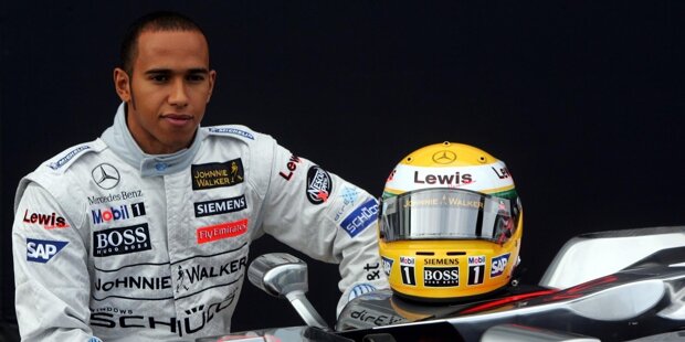 Der erste Formel-1-Test von Lewis Hamilton