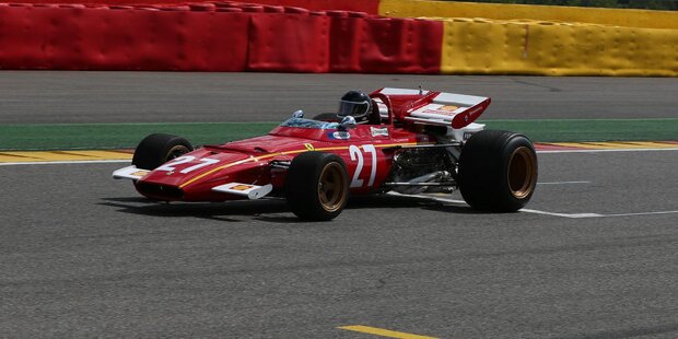 Showrun: Jacky Ickx im Ferrari 312B von 1970