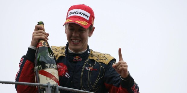 14. September 2008: Sebastian Vettel siegt in Monza