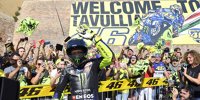 Valentino Rossi: Mit der Yamaha M1 durch Tavullia