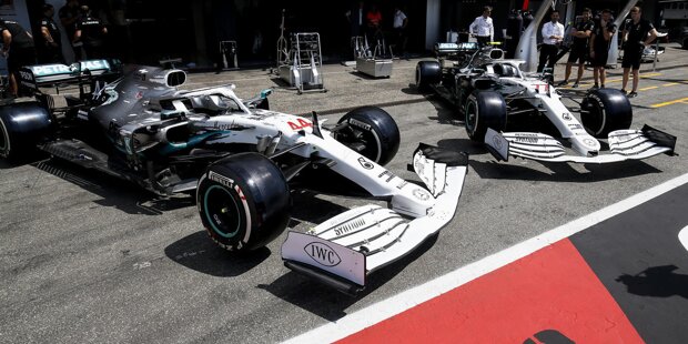 Aus Silber wird Weiß: Mercedes in Hockenheim mit Gedenk-Lackierung