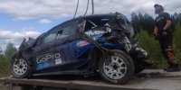 Der WRC-Testunfall von Hayden Paddon in Finnland