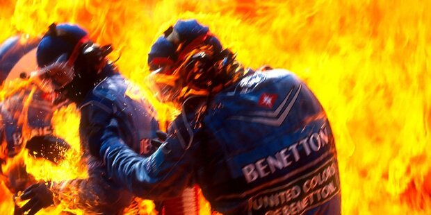 Hockenheim 1994: Der Feuerunfall von Jos Verstappen