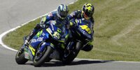 MotoGP Jerez 2005: Rossi rempelt Gibernau in der letzten Kurve weg