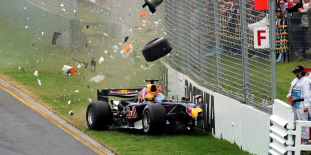 Top 10: Die spektakulärsten Formel-1-Crashes in Melbourne