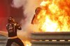 Fotostrecke: Feuerunfall von Grosjean in Bahrain: Die 15 spektakulärsten Fotos