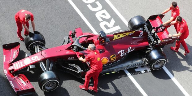 In Bildern: Das Retro-Design von Ferrari in Mugello