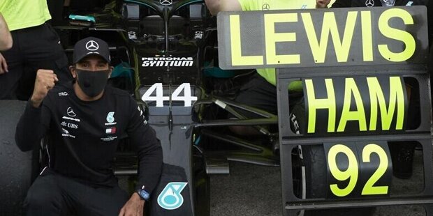 92. Sieg: So verneigt sich die Formel 1 vor Lewis Hamilton