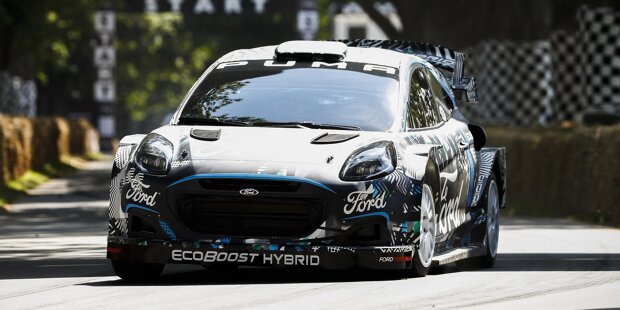 Der neue Ford Puma Rally1 für die WRC-Saison 2022