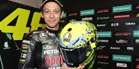 Bild zum Inhalt: Danke an seine Fans: Der Abschiedshelm von Valentino Rossi in allen Details