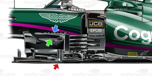 Im Detail: Österreich-Update Aston Martin AMR21