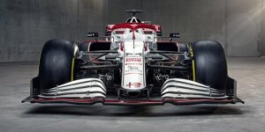 Formel 1 2021: Der neue Alfa Romeo C41 in Bildern