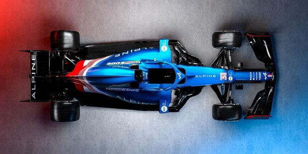 Formel 1 2021: Der neue Alpine A521 in Bildern