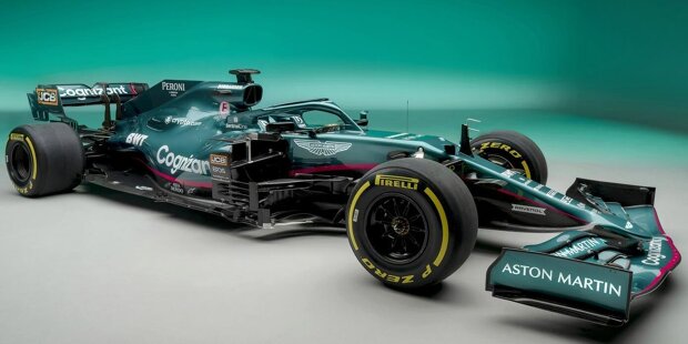 Formel 1 2021: Der neue Aston Martin AMR21 von Sebastian Vettel in Bildern