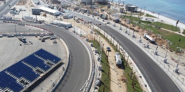 F1-Premiere in Saudi-Arabien: Dschidda nähert sich der Fertigstellung