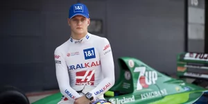 Mick Schumacher im Jordan 191 von Papa Michael