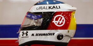 In Bildern: Mick Schumachers Helmdesign-Hommage an Papa Michael