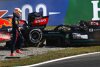 Bild für Bild: Der Unfall von Verstappen und Hamilton in Monza