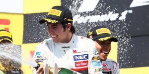 Vor 200. Grand Prix: Die zwölf Formel-1-Podestplätze von Sergio Perez