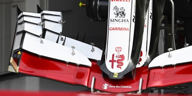 Formel-1-Technik: Detailfotos beim Emilia-Romagna-Grand-Prix 2021 in Imola