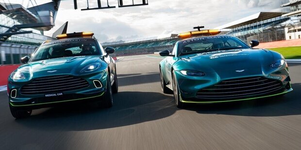 Die neuen Safety- und Medical Cars von Aston Martin und Mercedes für 2021