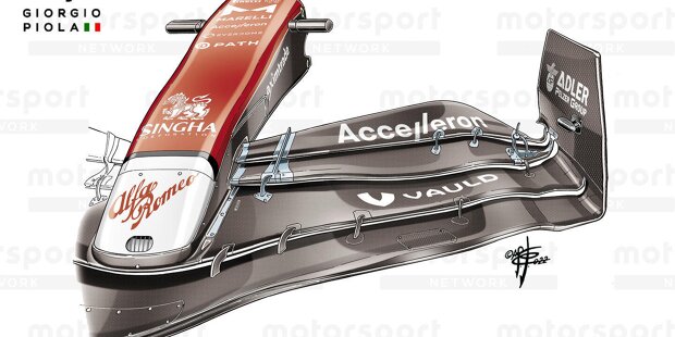 Formel-1-Technik: Die Entwicklung des Alfa Romeo C42 in Bildern