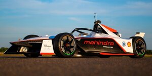 Rollout des Mahindra M9Electro für die Formel E 2022/23