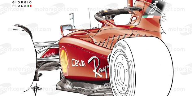 Formel-1-Technik: Die Entwicklung des Ferrari F1-75 in Bildern
