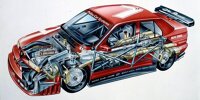 Bild zum Inhalt: Alfa Romeo 155 V6 TI: Mercedes-Killer aus der DTM-Saison 1993
