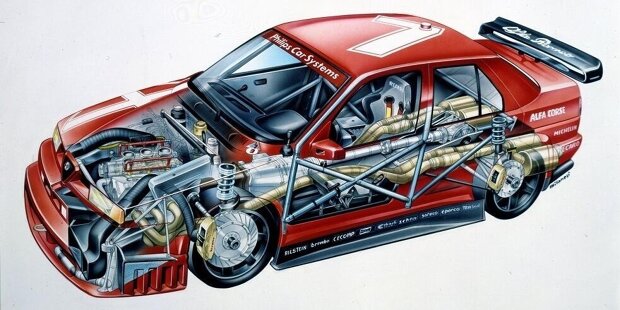 Alfa Romeo 155 V6 TI: Mercedes-Killer aus der DTM-Saison 1993