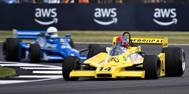 Legenden-Parade beim Formel-1-Grand-Prix in Silverstone 2023