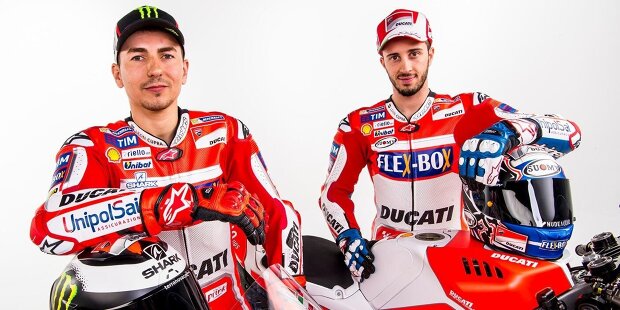 Vor Bagnaia und Marquez: Sie waren Ducati-Teamkollegen in der MotoGP