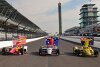 Die Startaufstellung zum Indy 500