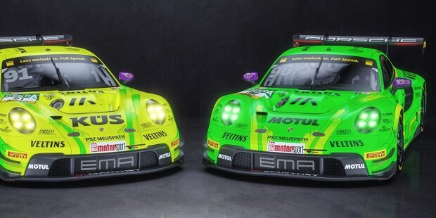 Manthey EMA zeigt DTM-Designs: "Grello" und "Greeno" für Saison 2024