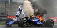 Der schwere Unfall von Logan Sargeant in Zandvoort 2024