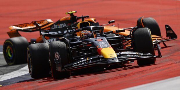 Der Unfall von Lando Norris und Max Verstappen in Spielberg