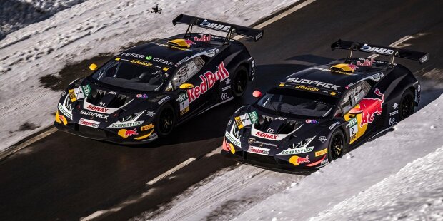 DTM-Launch-Spektakel: Abt-Lamborghinis rasen auf  Timmelsjoch-Pass!