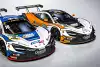 Bild zum Inhalt: DTM 2025: Timo Glocks McLaren-Team Dörr zeigt beide Fahrzeugdesigns