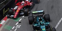 Der Crash zwischen Leclerc und Stroll im Monaco-Freitagstraining 2025