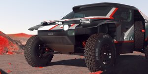 Der Dacia Sandrider für die Rallye Dakar