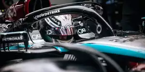 Mick Schumacher testet den Mercedes W13