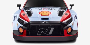 Hyundai-Lackierung für die WRC-Saison 2024