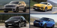 Die 10 leistungsstärksten SUVs auf dem Markt