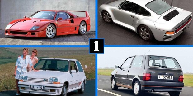 5 legendäre Auto-Duelle der 1980er-Jahre