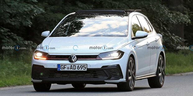 VW Polo GTI Facelift (2021) zum ersten und letzten Mal erwischt