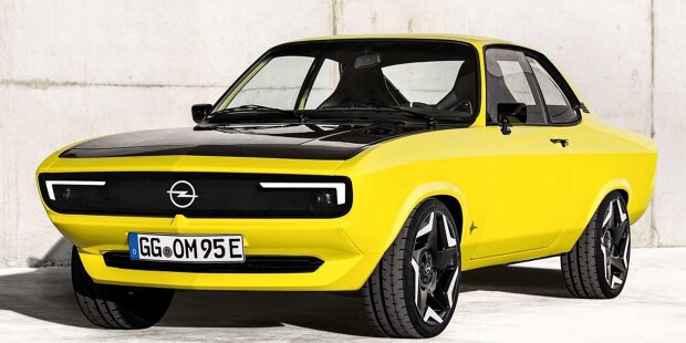 Opel Manta GSe ElektroMOD und Opel Astra L